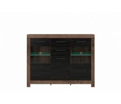 Komoda velká prosklená Balin