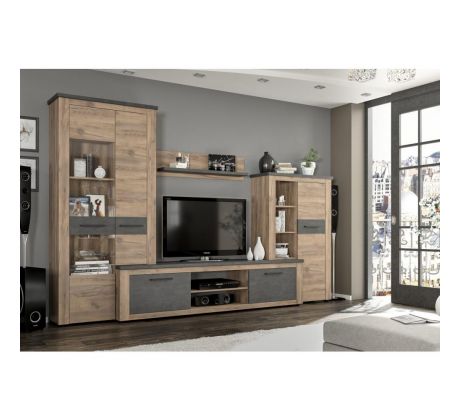 Obývací stěna Granieri - dub