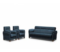 Sedací souprava klasická Alabama 3R+1+1 - modrá