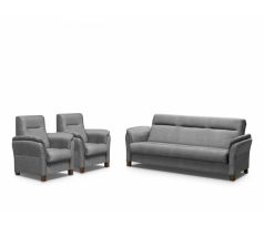 Sedací souprava klasická Alabama 3R+1+1 - šedá