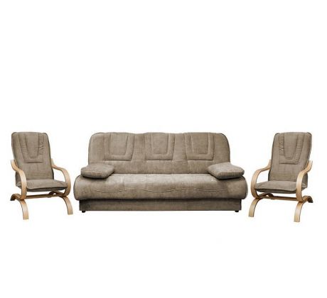 Sedací souprava klasická Fiord 3R+1+1 - béžová