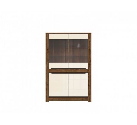Obývací stěna Ruso - prosklená skříňka