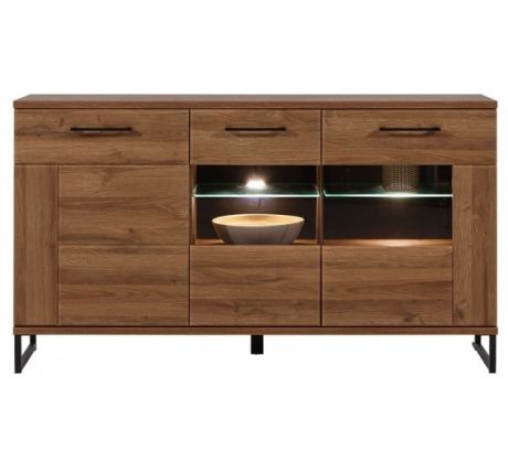 Obývací stěna Ivo - skříňka prosklená