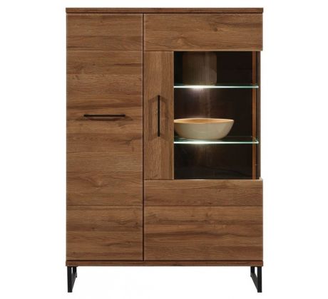 Obývací stěna Ivo - vitrína široká