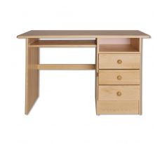 Psací (PC) stůl BR 106 masiv borovice