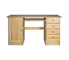 Psací (PC) stůl BR 115 - masiv borovice