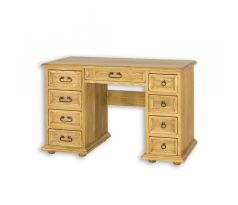 Psací (PC) stůl BR 703 - rustikální masiv borovice