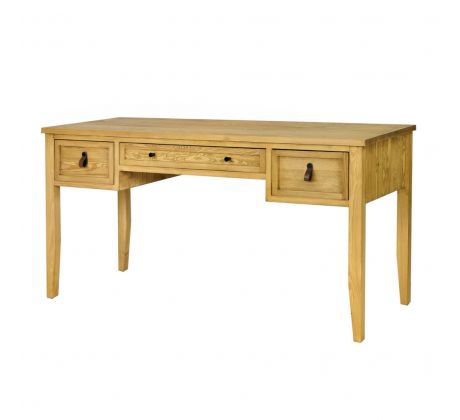 Psací (PC) stůl BR 706 - rustikální masiv borovice