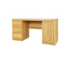 Psací (PC) stůl BR 302 - masiv dub