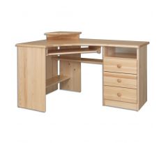 Psací (PC) stůl BR 107 masiv borovice