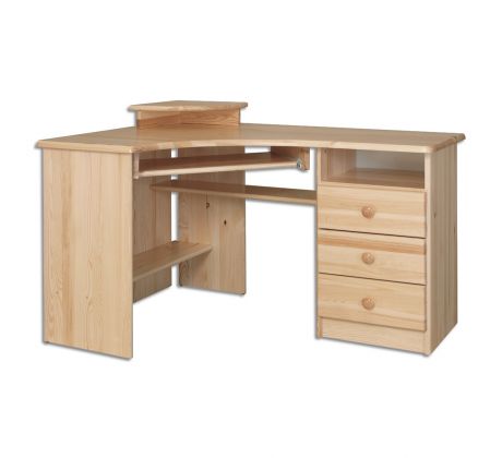 Psací (PC) stůl BR 107 masiv borovice