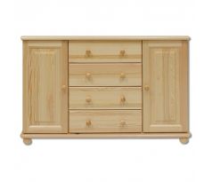 Komoda KD 122 - masiv borovice
