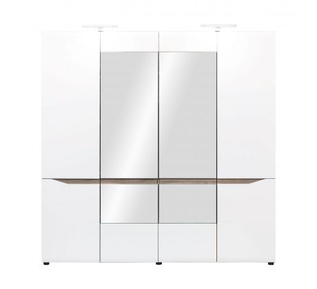 Ložnice Lionel - skříň se zrcadlem velká