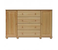 Komoda KD 123 - masiv borovice