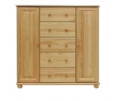 Komoda KD 125 - masiv borovice