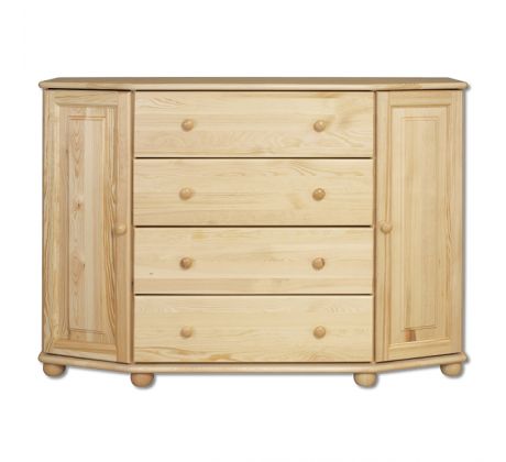 Komoda KD 132 - masiv borovice