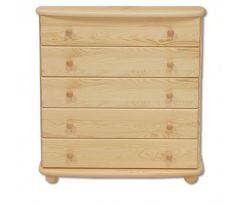 Komoda KD 151 - masiv borovice