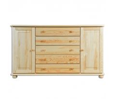 Komoda KD 164 - masiv borovice