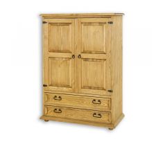 Komoda (skříň) KD 704 - rustikální masiv borovice