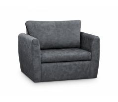 Rozkládací křeslo (pohovka) Beatrice - tmavě šedé
