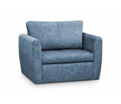 Rozkládací křeslo (pohovka) Beatrice - modré