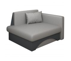 Rozkládací křeslo Kuboš - šedé/tmavě šedé