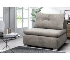 Rozkládací křeslo (pohovka) Linda - hnědá