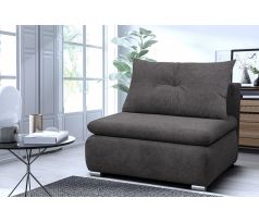 Rozkládací křeslo (pohovka) Linda - antracit