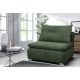 Rozkládací křeslo (pohovka) Linda - tmavě zelené