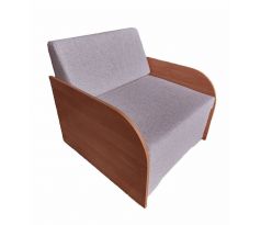 Rozkládací křeslo Kája - olše/béžová