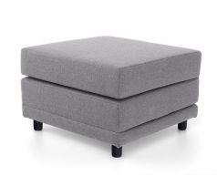 Rozkládací křeslo (taburet) Ava - šedý