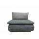 Rozkládací křeslo (pohovka) Kamil - tmavě šedá/šedá