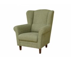 Křeslo Ušák Klipos - tmavě zelené