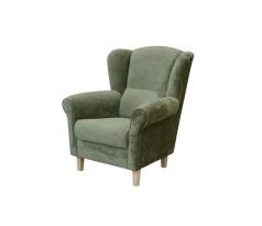 Křeslo Ušák Klipos - zelené