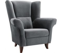 Křeslo Ušák Kentakus - šedé