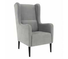 Křeslo Ušák Bredly - šedé