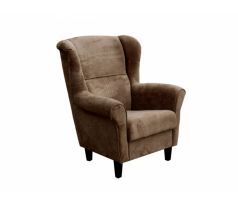 Křeslo Ušák Kristian - čokoládové