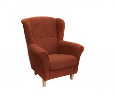 Křeslo Ušák Kristian - terracota