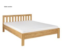 Postel z masivu dub LK 303