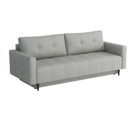 Pohovka rozkládací Dory 222cm - světle šedá