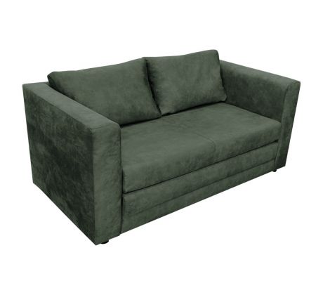 Pohovka rozkládací Beja 138cm - zelená