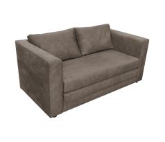 Pohovka rozkládací Beja 138cm - šedohnědá