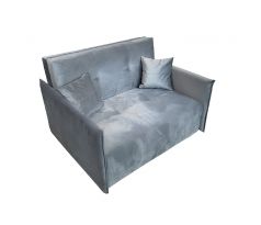 Pohovka rozkládací Alana 126cm - šedá