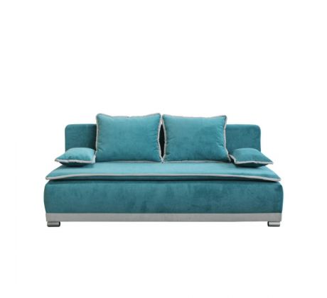 Pohovka rozkládací Mona 203cm - tyrkysová