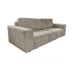 Pohovka rozkládací Harpera 240cm - šedobéžová