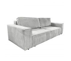 Pohovka rozkládací Harpera 240cm - světlešedá