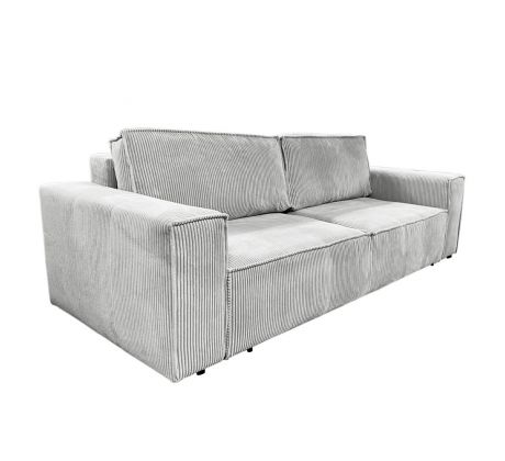 Pohovka rozkládací Harpera 240cm - světlešedá