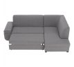 Sedací souprava rohová rozkládací Fosa - šedá