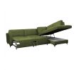 Sedací souprava rohová rozkládací Ermon - olivová