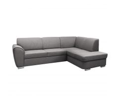 Sedací souprava rohová rozkládací Kenai - šedá